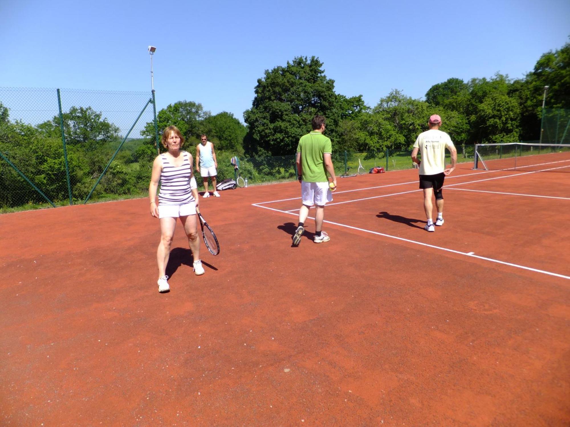 La Vache Tennis Prive Crux-la-Ville Exterior photo